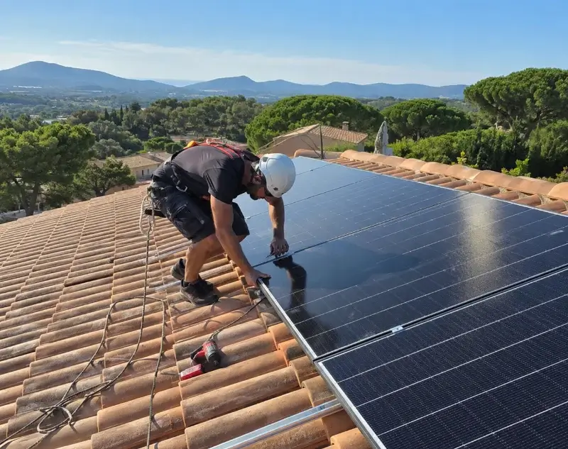 Installateur panneaux solaires Sauvagnon — pose photovoltaïque sur toiture